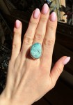 Pierścionek turkus   
