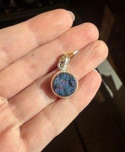 Wisior druza agatowa