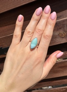Pierścionek larimar  markiza