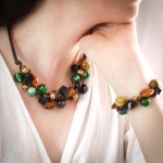 Sieć Klasyczna Zieleń Czerń i Złoto