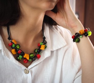 Bransoletka Łowicka Sieć Klasyczna