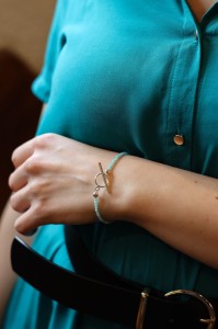 Bransoletka klasyczna delikatny amazonit 