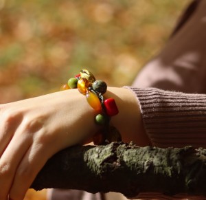 Bransoletka Sieć Klasyczna Jesienna