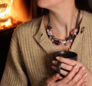 Szaro- różowa Sieć Klasyczna 