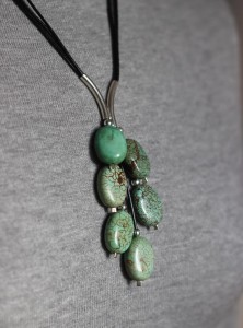 Naszyjnik Grono turkmenit