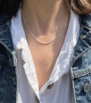 Naszyjnik łańcuszek Sara 40cm