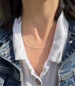 Naszyjnik łańcuszek Sara 45 cm