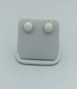 Kolczyki wkrętki magnezyt 8mm  