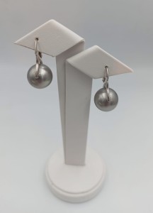 Kolczyki Carmen srebrna perła majorka większa 