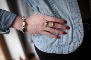 Bransoleta pleciona pastelowa