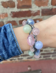 Bransoletka Sieć Klasyczna pastelowa