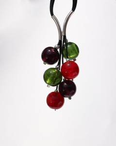 Naszyjnik Grono kolorowe szkło weneckie 
