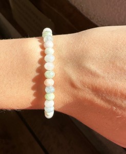  bransoletka﻿ pastelowy morganit