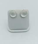 Kolczyki wkrętki kryształ górski 10mm  