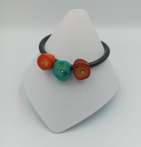 Bransoleta Koralowe Plastry jesienna