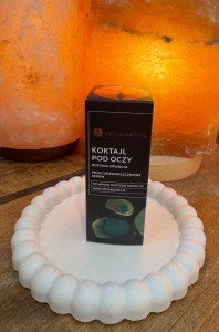 KOKTAJL POD OCZY PRZECIWZMARSZCZKOWE SERUM KOFEINA & OPUNCJA Opcja Natura   