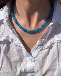 Naszyjnik klasyczny  Niebieski Zawrót Głowy 