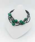 Bransoleta Forsycja malachitowa 
