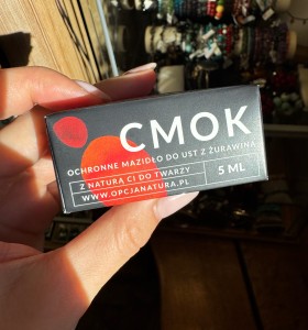 Cmok mazidło do ust z żurawiną   Opcja Natura   