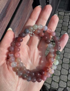 Naszyjnik Agat cieniowany