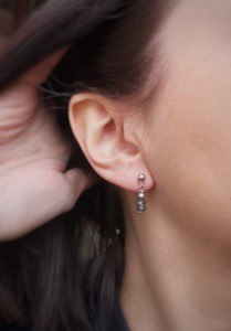 Kolczyki Askja labradoryt